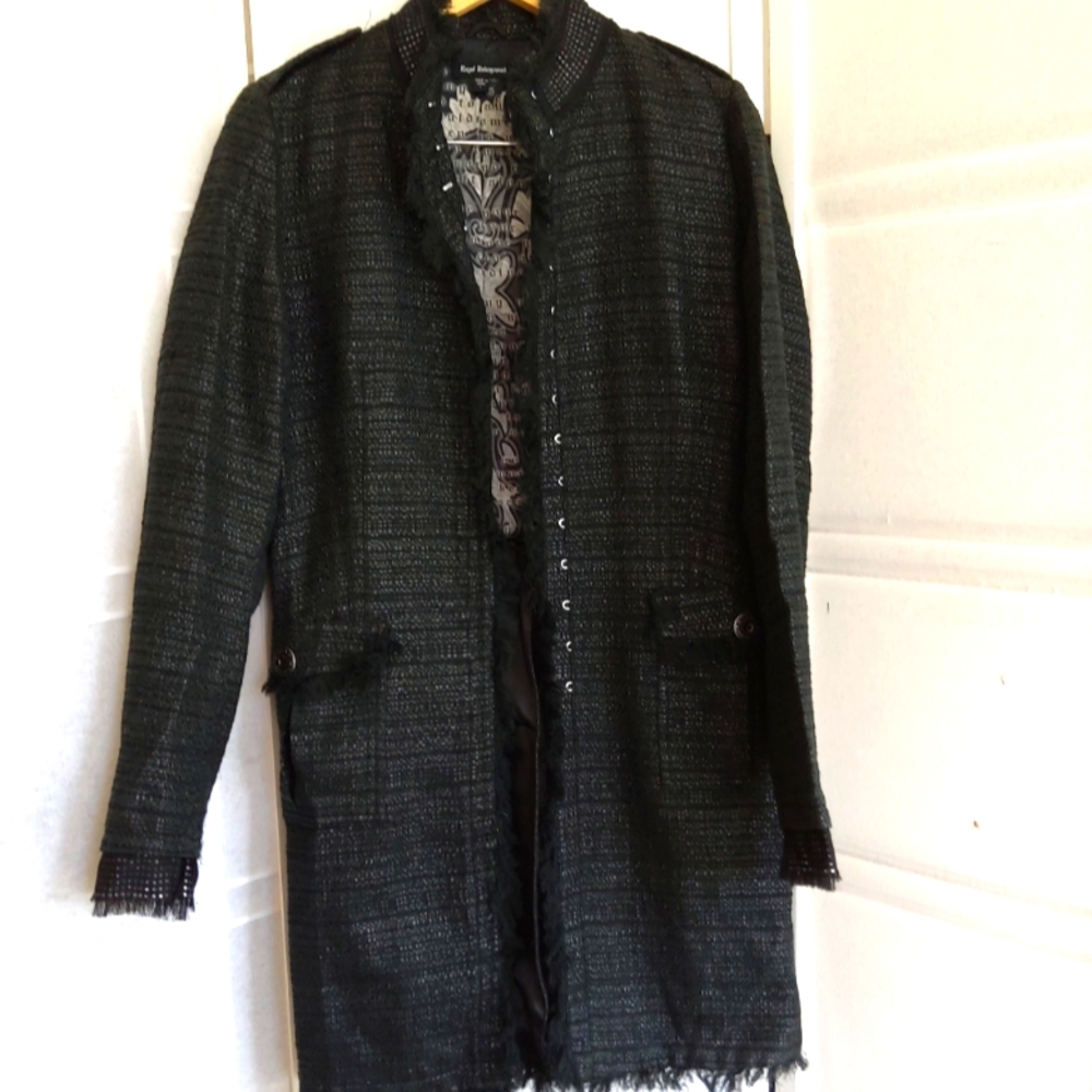 NWOT Royal Underground Steampunk  black coat